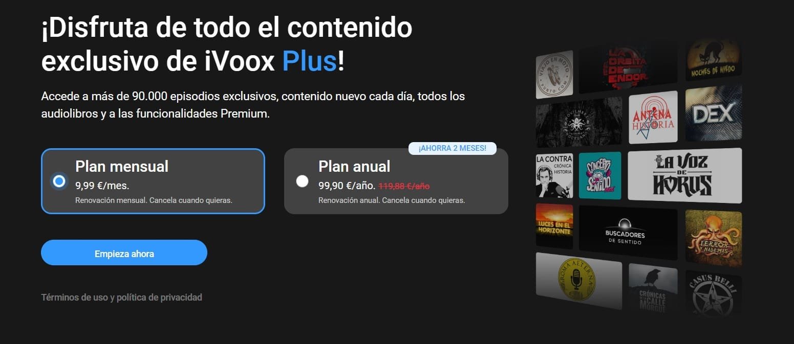 Ivoox plus